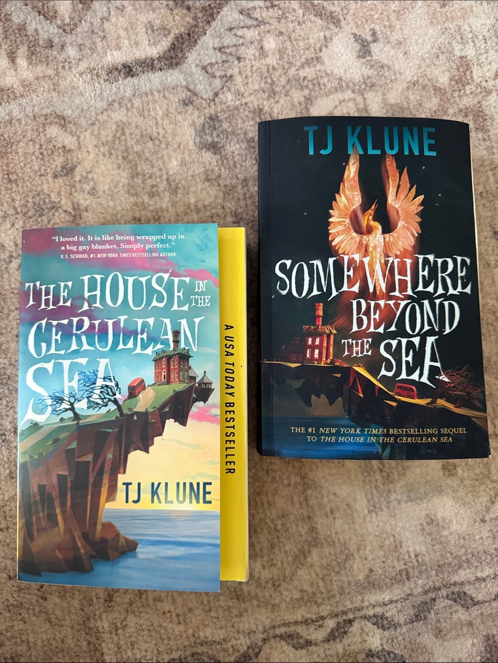 TJ Klune Cerulean Sea 2-Book Bundle | The House in the Cerulean Sea + Sequel